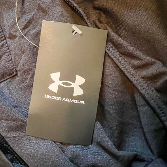 🏷️ NWT Under Armour Women's UA Fly by 2.0 Shorts Black Full Heather Size 3XL - Picture 7 of 8